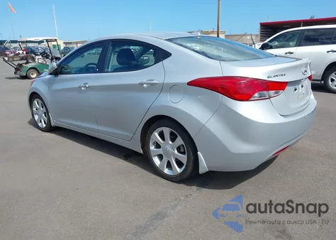 2013 Hyundai Elantra Limited z USA, uszkodzony, nr VIN KMHDH4AEXDU008225